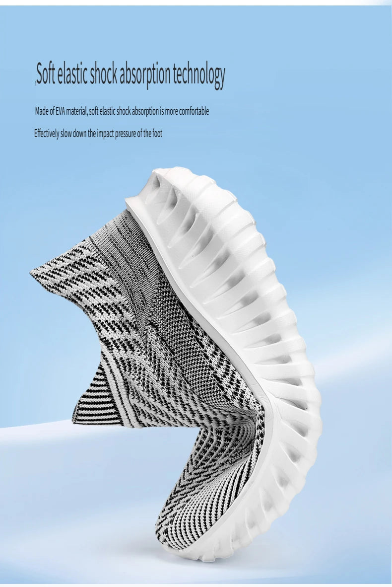 2025 Men Women Shoes Comfortable Sneakers for Men Women Fashion Light Casual Shoes Slip-on Plus Size Couple Shoes