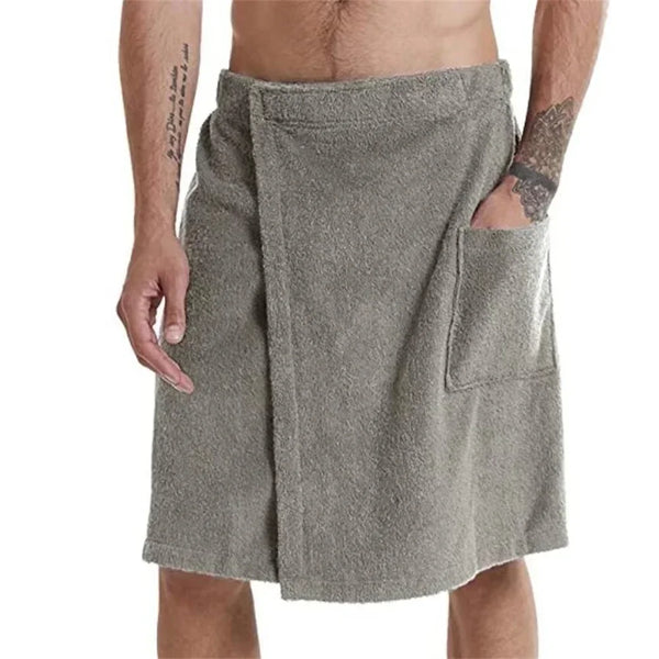 Weiches, tragbares Herren-Badetuch mit Tasche, Bademantel, Duschtuch, Sauna, Fitnessstudio, Schwimmbad, Urlaub, Spa, Strandtuch, Toalla De Playa