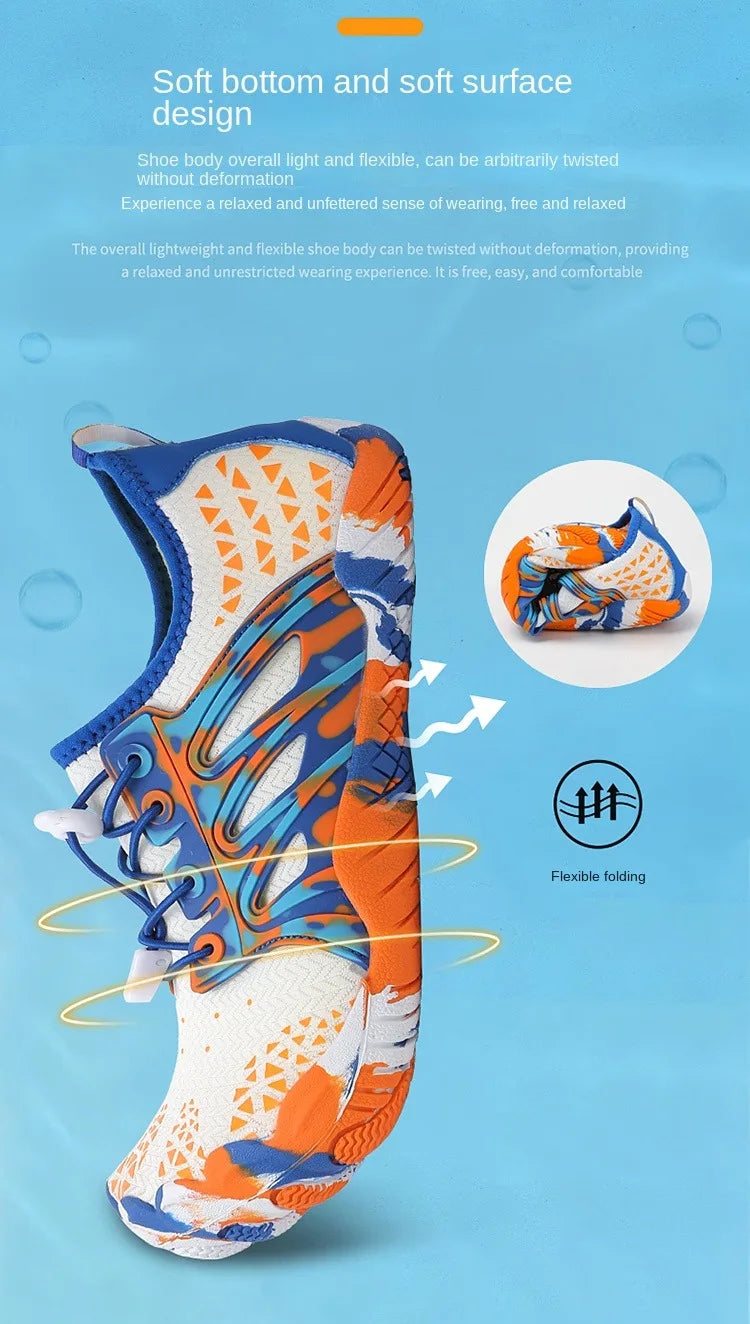 Women's Men's Barefoot Water Shoes Walking Shoes Quick Dry Stirrups Surf Waterpark Yoga Shoes Fishing Shoes Aqua shoes Beach Sho