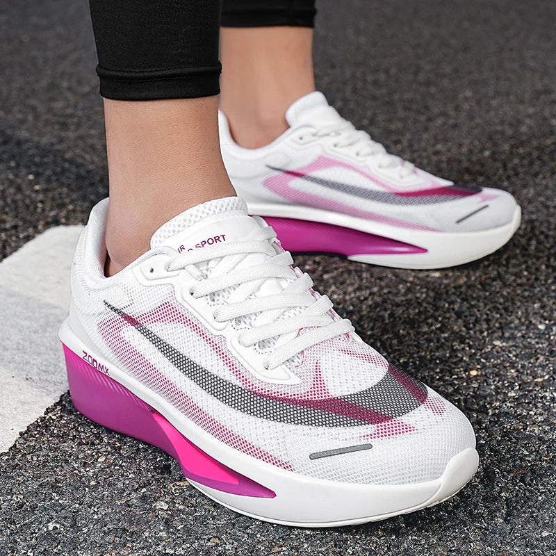 Men's sports shoes fashion versatile new four season breathable casual thick sole anti slip wear-resistant leisure sports shoes