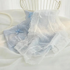 Damenunterwäsche, sexy Spitzenhöschen, bequeme Slips mit Cut-Outs, niedrige Taille, nahtlose Unterwäsche, Damen-Calzones Para Mujer