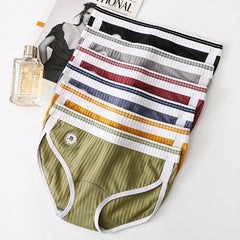 Women's Cotton Briefs Mid-rise Soft Women Panties Sexy Female Underpants Lingerie Breathable Comfortable Girls Underwear M-2XL