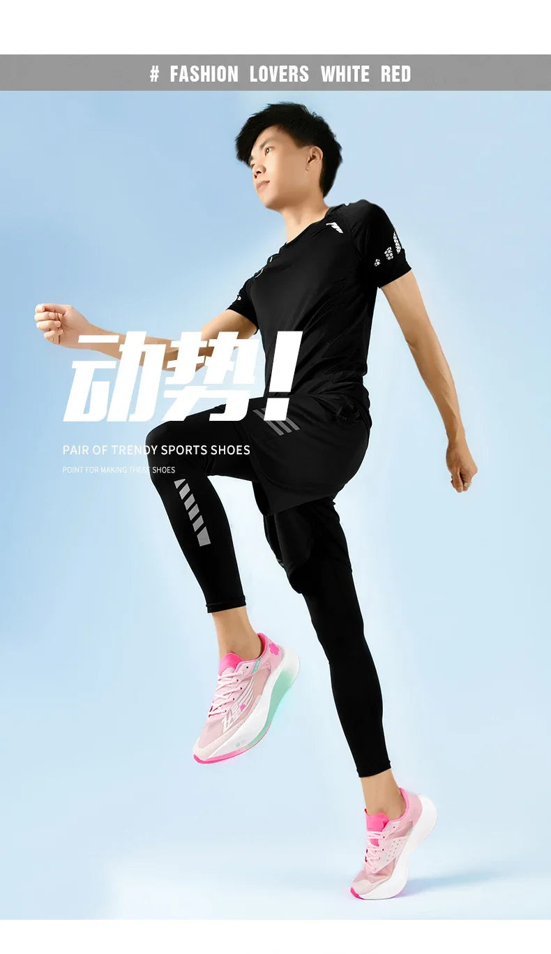 Men's Sports Shoes Ultra-light Men Couples Jogging Marathon Running Shoes Gym Training Women's Shoes Basketball Shoe