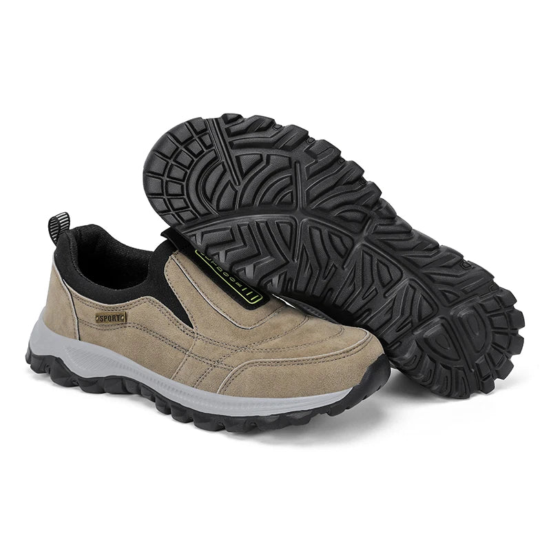 Men's Walking Shoes High-Quality Lightweight Non-Slip Outdoor Sports Shoes Comfortable Fashionable Hiking Shoes Loafers For Men