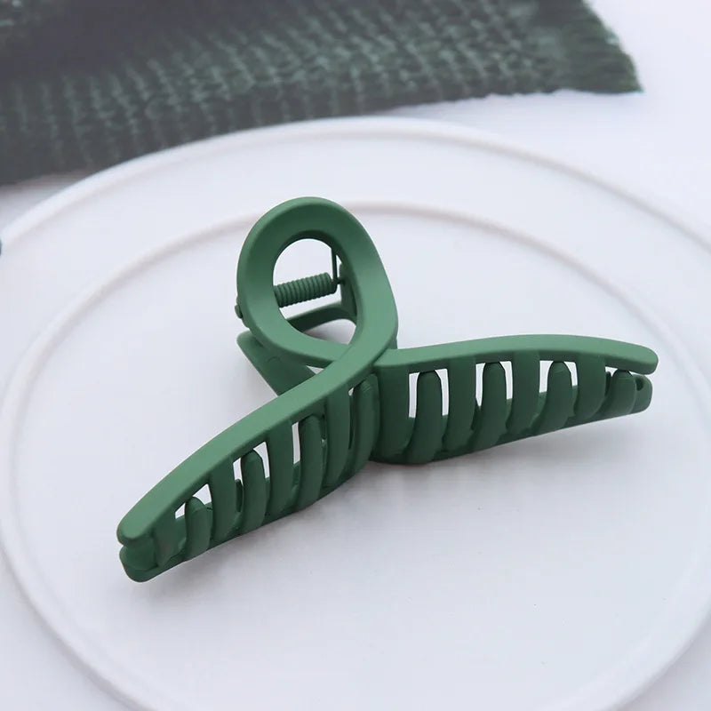 Barrettes Fashion Women Acrylic Hair Claws Clips Hair Accessories Hairpins Ladies Hairgrip Headwear Girls Ornaments Crab Bands