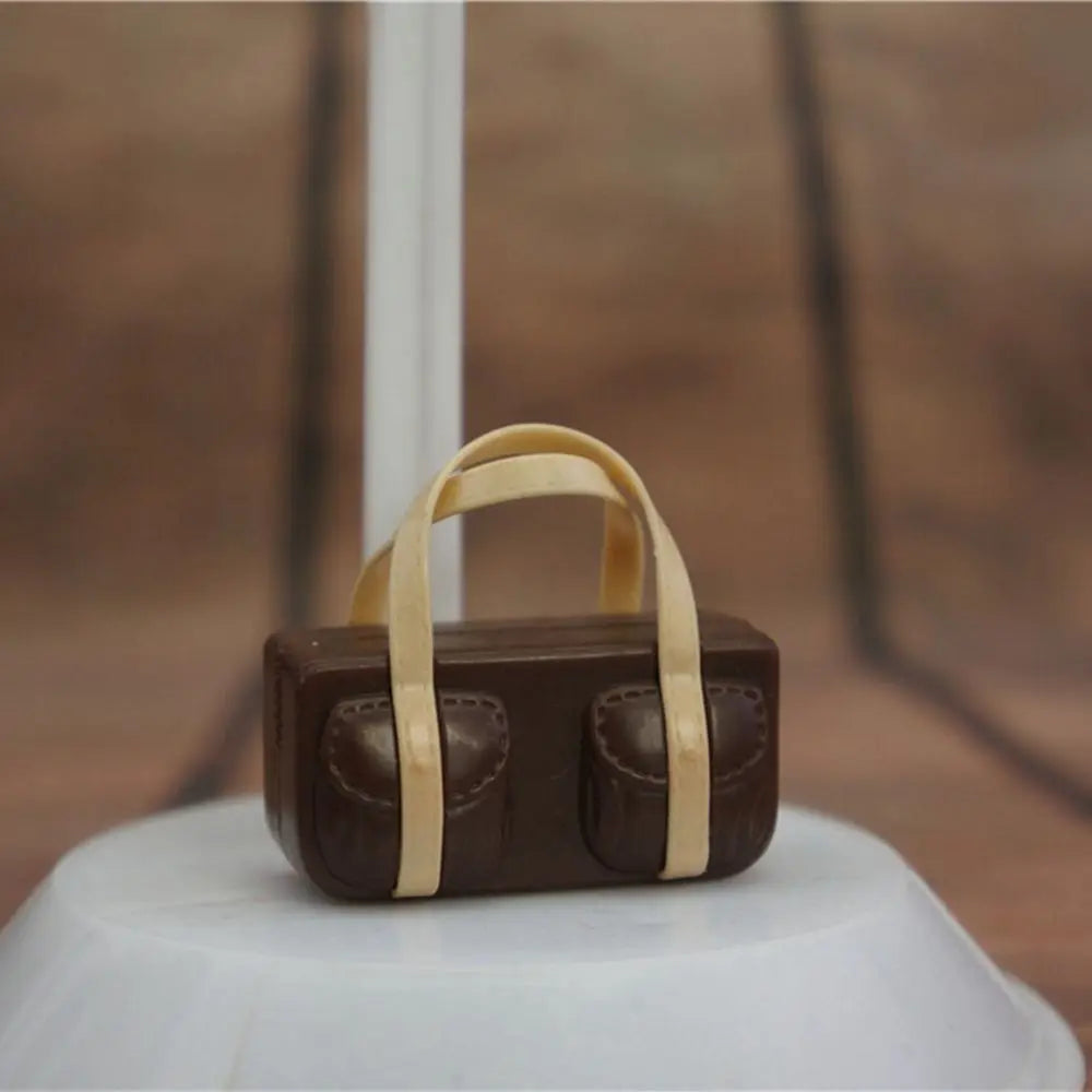 34 Styles Accessories Dollhouse Kids Toys Purse Dolls Handbag 1/6 Doll Accessories Lady Plastic Bag