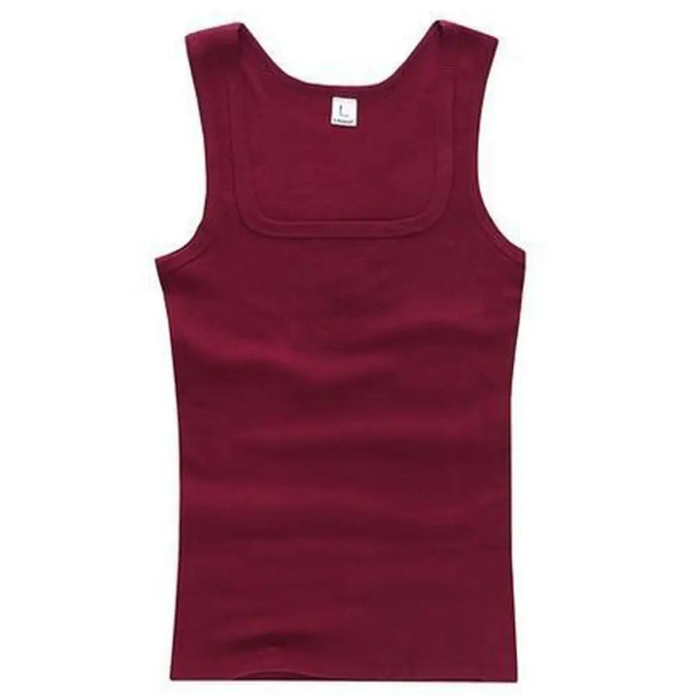 Classic Men Women Cotton Tank Top Summer Casual Fitness Bodybuilding Singlet Solid Color Outerwear Sweatshirt Sleeveless T-shirt