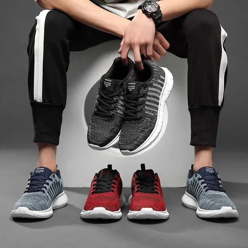Men Shoes Breathable Casual Sneakers Running Shoes Lightweight Summer Outdoor Sport Sneakers Women Male Zapatillas De Deporte