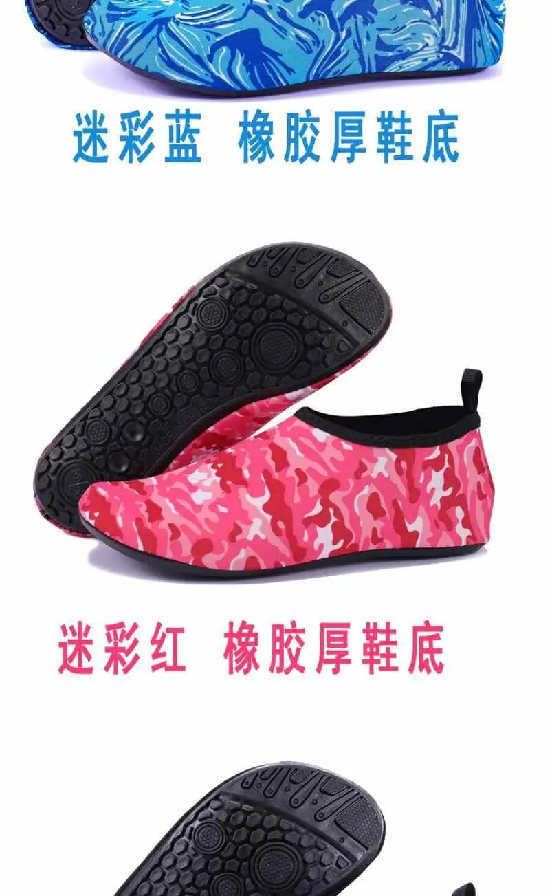 Shoes for Women Men Unisex Water Non-slip Sneaker Swimming Socks Summer Beach Sandals Flat Shoes Soft Breathable Shoes
