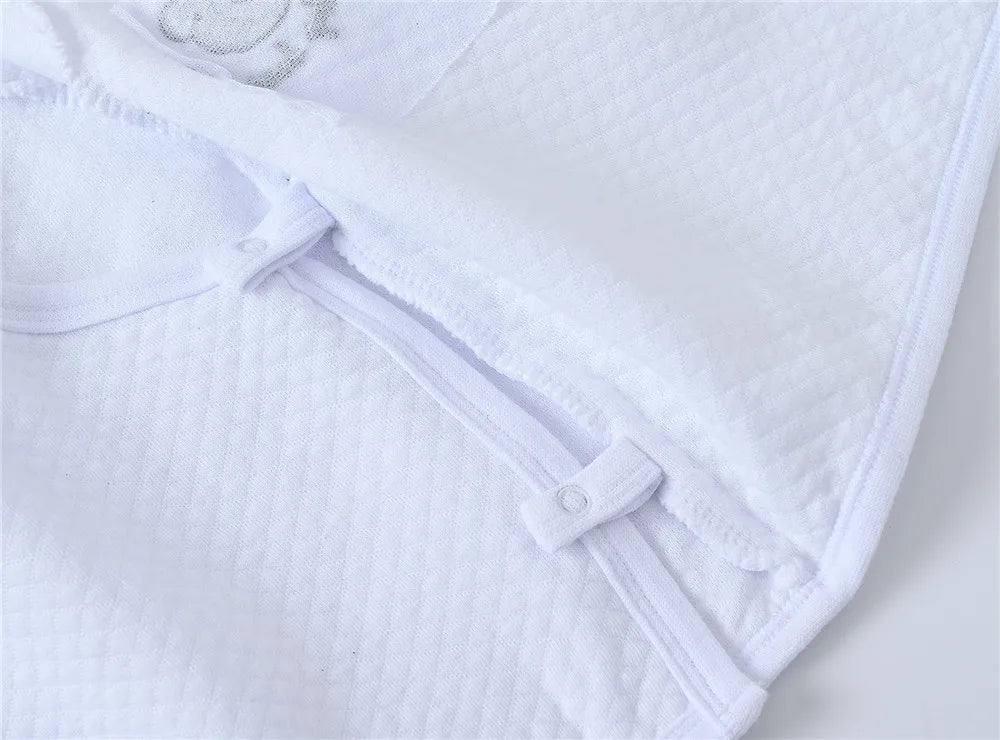 Kavkas Baby Boy Clothes Set 2 Pcs Top+Pants Cotton Full Sleeve 0-6 Months Newborn Baby Girls Clothing White Outwear