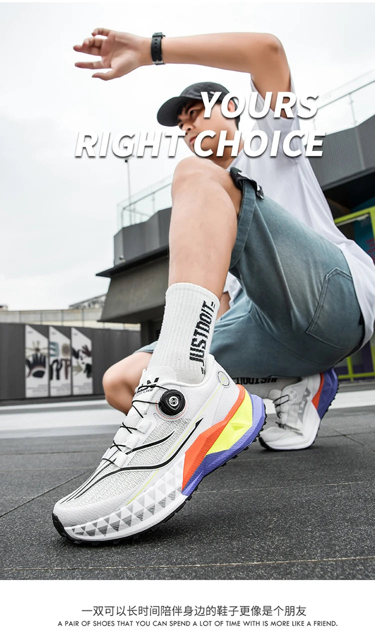 Steel-toed shoesMen's Running Shoes Fashionable Casual Large Size Summer Breathable Mesh Surface Wear Resistant Lightweight Spor