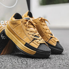 Men's shoes - Spring/Autumn light and fresh street sports casual shoes that are versatile and retro trendy.