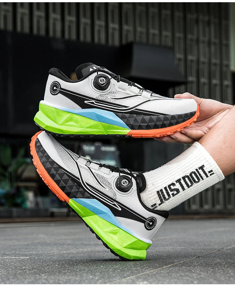 Steel-toed shoesMen's Running Shoes Fashionable Casual Large Size Summer Breathable Mesh Surface Wear Resistant Lightweight Spor