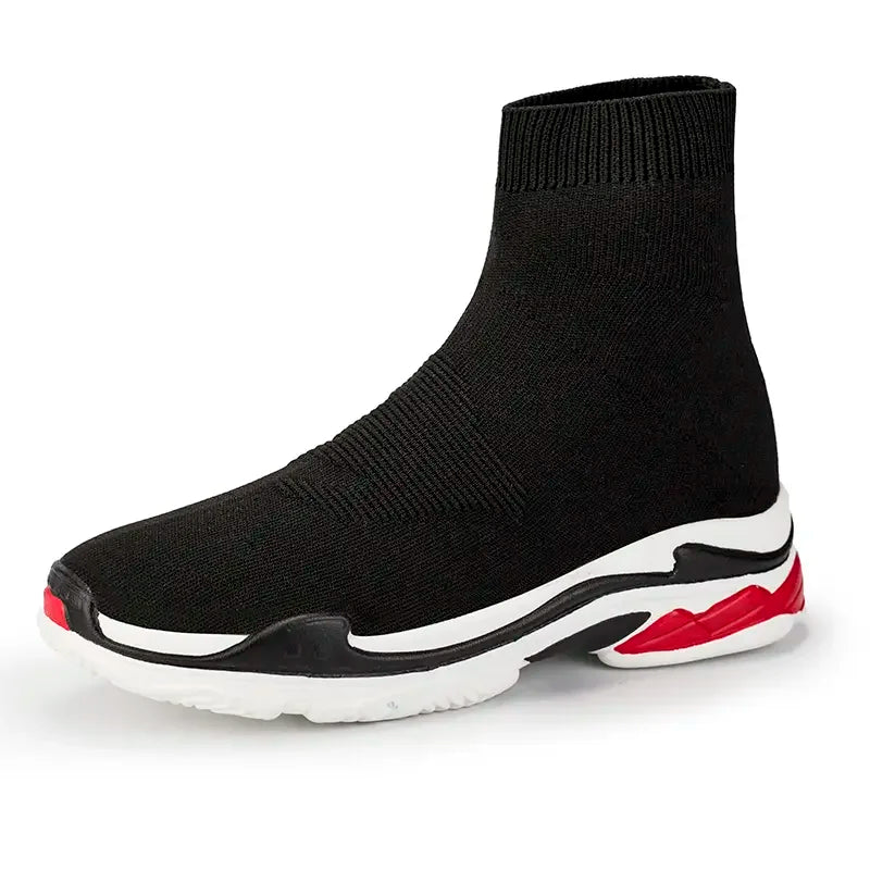 Shoes for Men Sneakers Men All Brands Tennis Loafers Shoes Tide Women Elastic Socks Shoes Fashion Casual Shoes Large 2024 Autumn