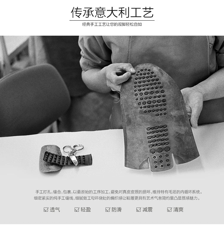 38-50 Shoes Men Casual Shoes Fashion Men Shoes Genuine Leather Men Loafers Moccasins Slip on Men Flats Male Driving Shoes