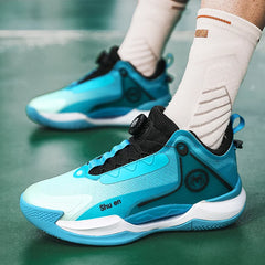 2025 Men'S And Women'S Basketball Shoes Lightweight Breathable Shock-Absorbing Anti Slip Daily Training Sports Shoes 36-45