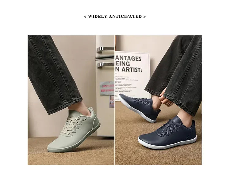 womens Barefoot Shoes Wide Toe Box Casual Sneakers Unisex Plus Size Toe Shoes Zero Drop Minimalist Walking Flats for Men