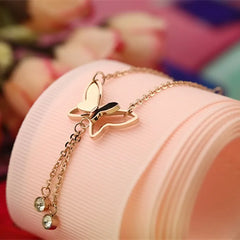 קיץ חוף רגל צמיד פרפר תליון צמידי קרסול רגל שרשרת לנשים ילדה קסמי סנדלים יחפים תכשיטי אבזרים