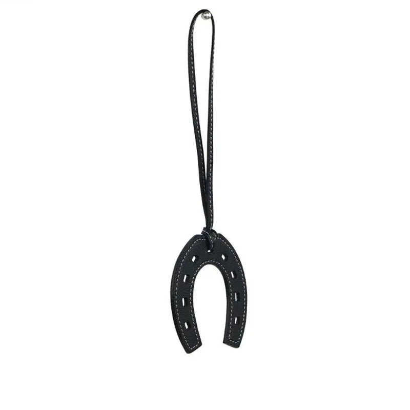 Fashion Designer  PU Faux Leather Shoe Boot Horseshoe Keychain Pendant For Women Ladies  Bag Charm Accessories Ornament Gifts
