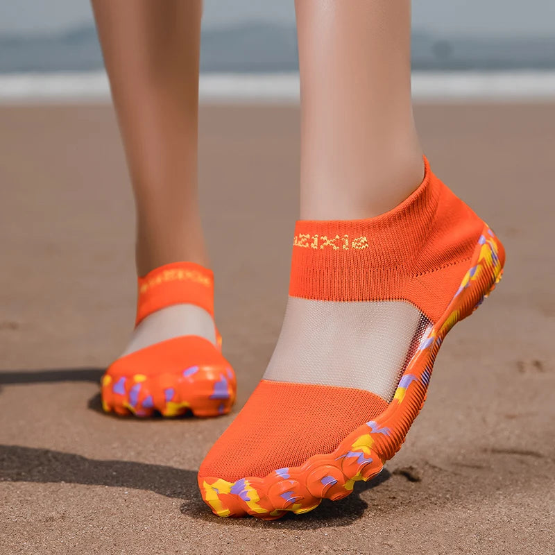 Barefoot water shoes for men and women, beach couple hiking shoes, snorkeling shoes, fitness shoes for men and women