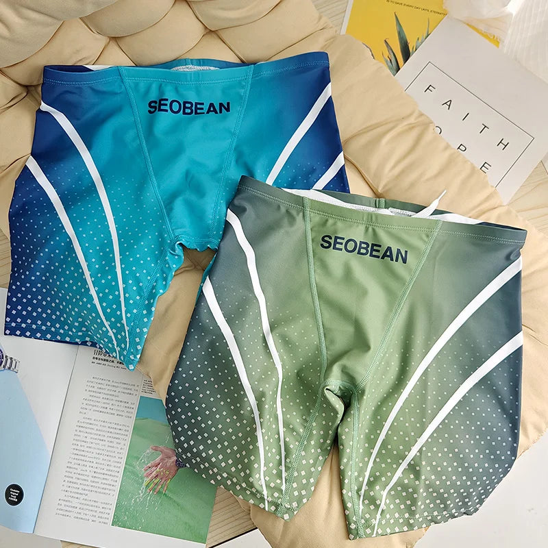 Men's Swimsuits Beach Shorts Low-Waist Swimming Trunks Comfortable Hot SEOBEAN Shorts Men's Swimwear Beach Accessories