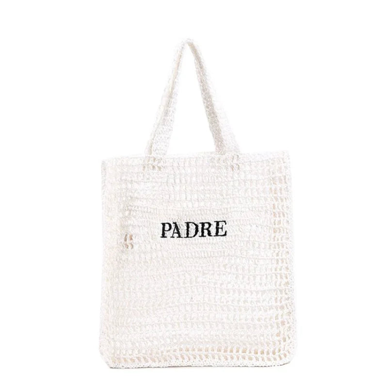 2025 Women Embroidered Straw Tote Bag Large Capacity Adjustable Crossbody Beach Boho Handwoven Seagrass Vacation Shoulder Purse