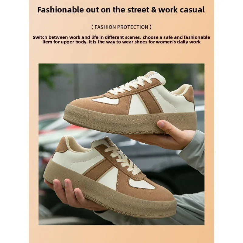 New Women's Safety Shoes with Steel Toe  Anti Smashing and Anti Piercing  Lightweight and Soft Sole  Fashionable and Breathable