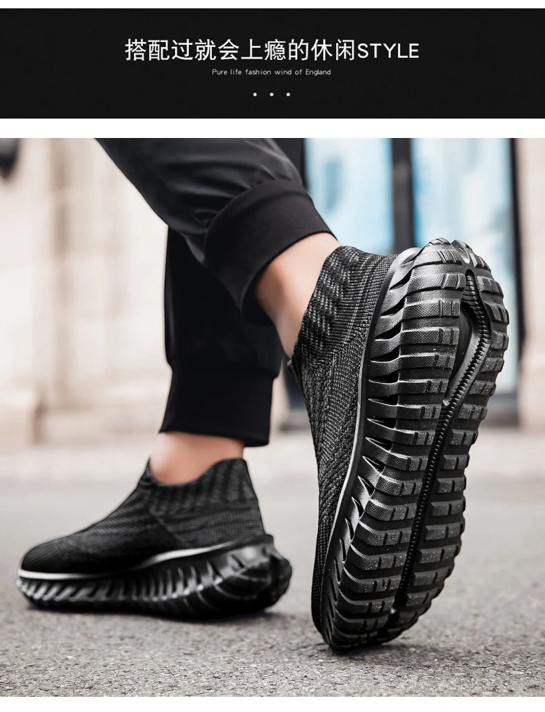 2025 Men Women Shoes Comfortable Sneakers for Men Women Fashion Light Casual Shoes Slip-on Plus Size Couple Shoes
