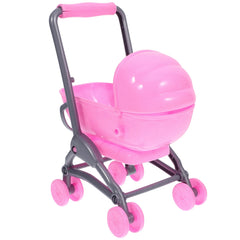 Mini-Kinderwagen-Zubehör, realistisches Design, Babyspielzeug, Kinderwagen aus Kunststoff, Kindermöbel aus Kunststoff, Dekorationsdetails