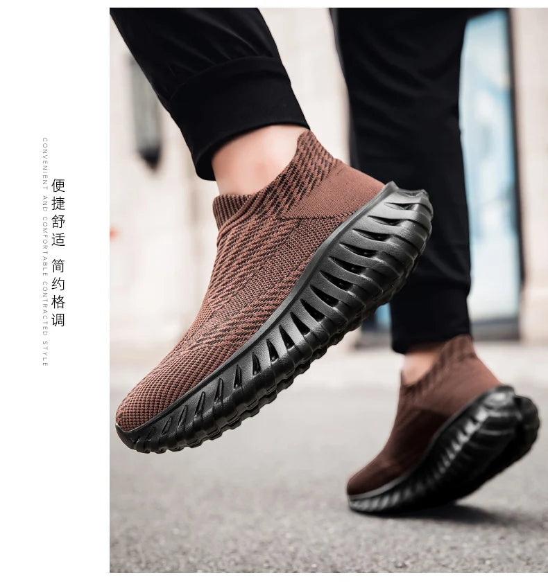 2025 Men Women Shoes Comfortable Sneakers for Men Women Fashion Light Casual Shoes Slip-on Plus Size Couple Shoes