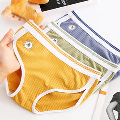 Women's Cotton Briefs Mid-rise Soft Women Panties Sexy Female Underpants Lingerie Breathable Comfortable Girls Underwear M-2XL