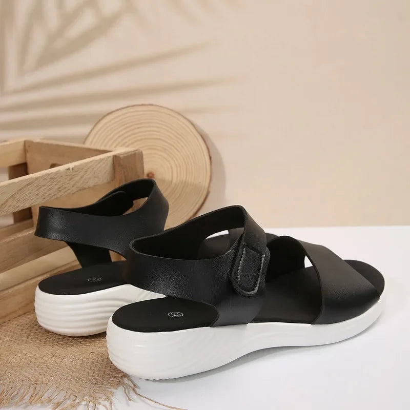 Shoes for Women 2025 Hot Sale Plus Size Women's Sandals Summer Casual Sandals Women Platform Wedges Outdoor Light Shoes Female
