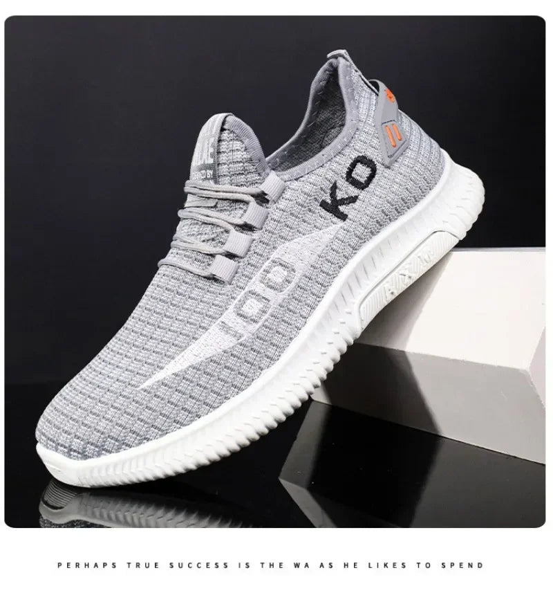 Men's Spring/Autumn Athletic Shoes: Breathable & Comfortable Casual Footwear for Sports Enthusiasts