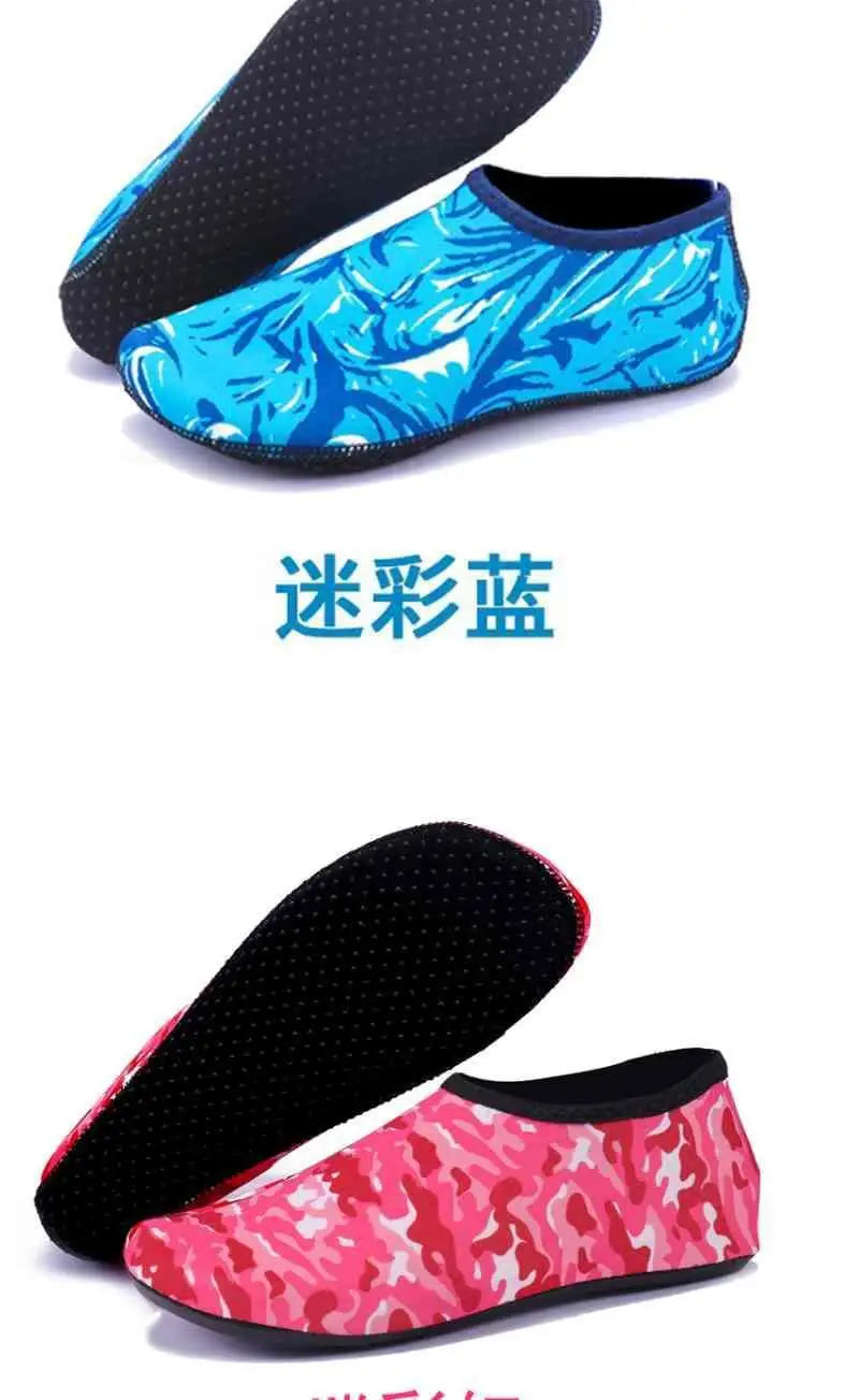Shoes for Women Men Unisex Water Non-slip Sneaker Swimming Socks Summer Beach Sandals Flat Shoes Soft Breathable Shoes