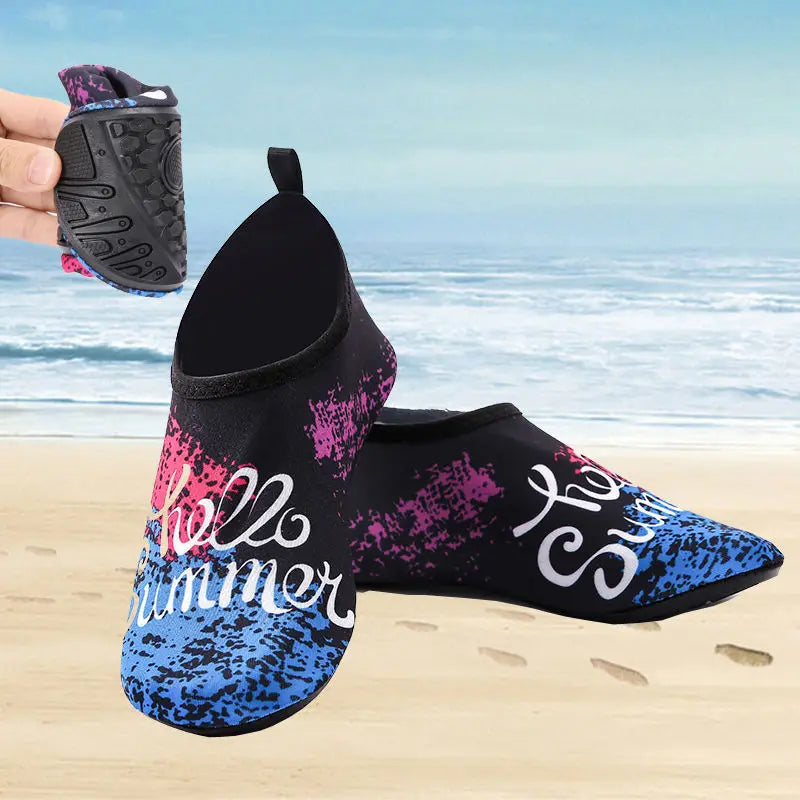 Shoes for Women Men Unisex Water Non-slip Sneaker Swimming Socks Summer Beach Sandals Flat Shoes Soft Breathable Shoes