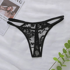 Women's Sexy And Fun Hollow Lace Underwear Easy to Wash And Dry, Traceless Antibacterial Underwear C830