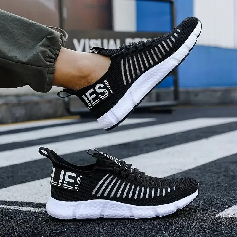 Men's Running Shoes Fashionable Casual Breathable  Luxurious Lightweight Comfortable Men's Outdoor Exercise Leisure Sports Shoes
