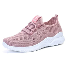 Shoes for Women 2024 New Casual Fashion Running Shoes Flying Woven Breathable Lady Casual Shoes Soft Sole Trend Fashion Sneakers