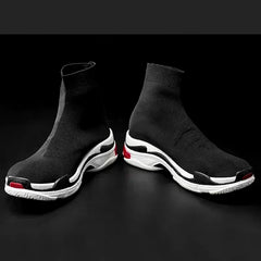 Shoes for Men Sneakers Men All Brands Tennis Loafers Shoes Tide Women Elastic Socks Shoes Fashion Casual Shoes Large 2024 Autumn