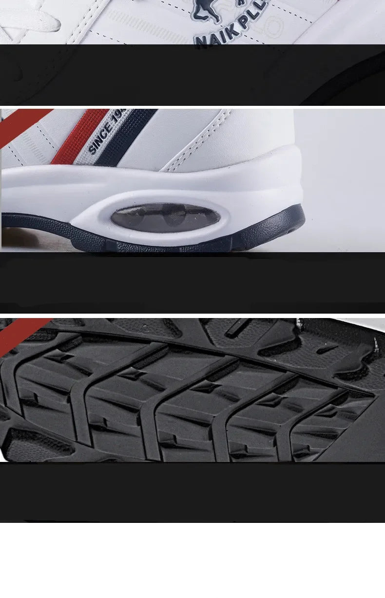 New Men Shoes Outdoor Leather Casual Sneakers Men Fashion Sports Large Size Shoes For Men кроссовки мужские zapatillas hombre
