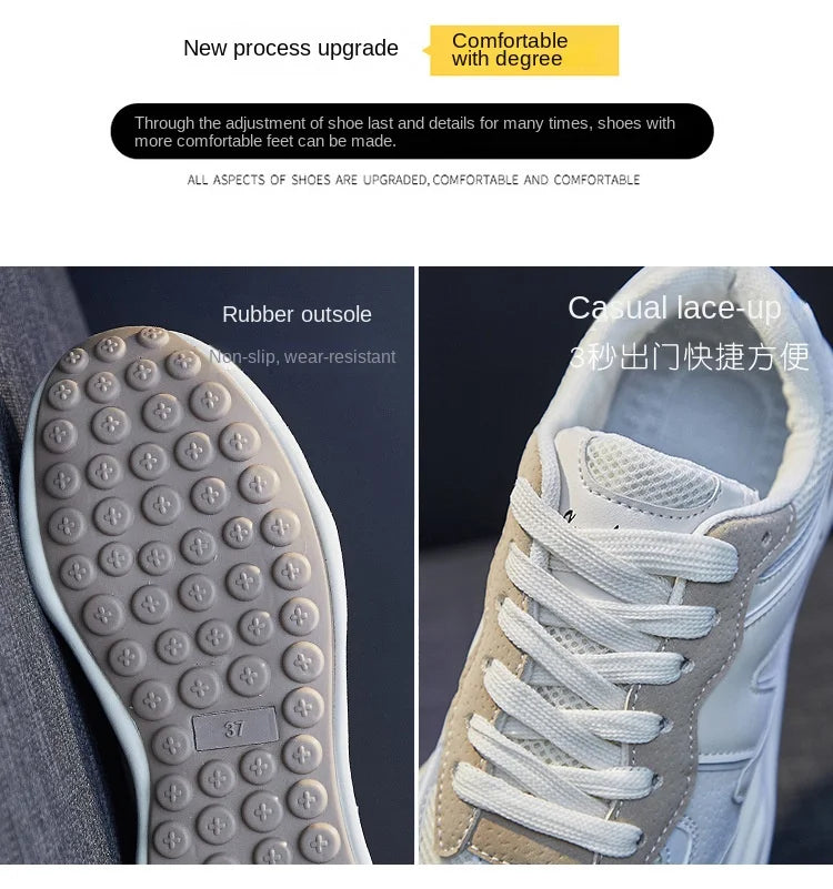 Women's Sports Shoes Casual Shoes Fashionable Women's Soft Flat Shoes Breathable and Shock-absorbing Lightweight Easy To Run