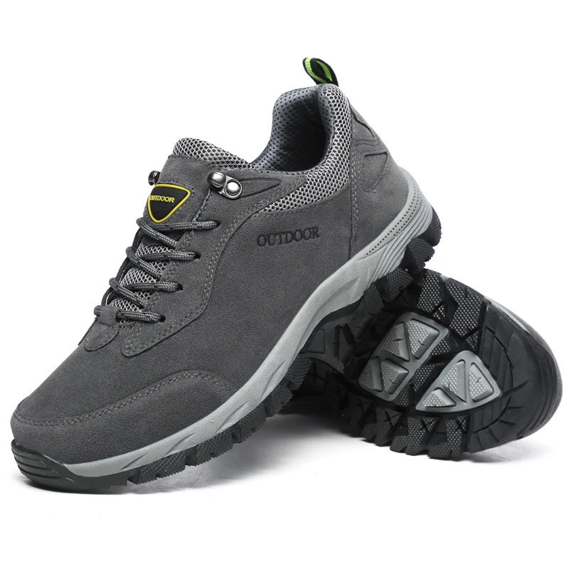 Hiking Shoes For Men In Autumn And Winter Men's Non-Slip Thick Sole Men's Travel Sports And Casual Shoes For Outdoor Comfortable
