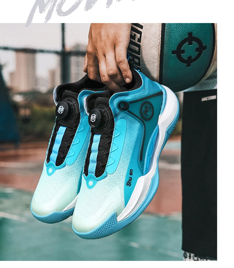 2025 Men'S And Women'S Basketball Shoes Lightweight Breathable Shock-Absorbing Anti Slip Daily Training Sports Shoes 36-45