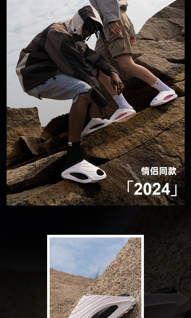 Men's Women's Slippers Outdoor Leisure Sports Couple Beach Shoes Summer Anti Slip Thick Sole Designer Sandals for Men Zapatillas