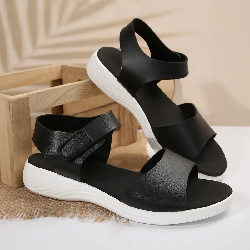Shoes for Women 2025 Hot Sale Plus Size Women's Sandals Summer Casual Sandals Women Platform Wedges Outdoor Light Shoes Female