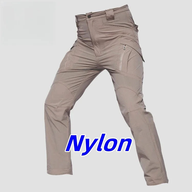 Men's Outdoor Military Casual IX9 IX7 Tactical Track Pants Breathable Waterproof Camping Fishing Hiking Training Cargo Trousers