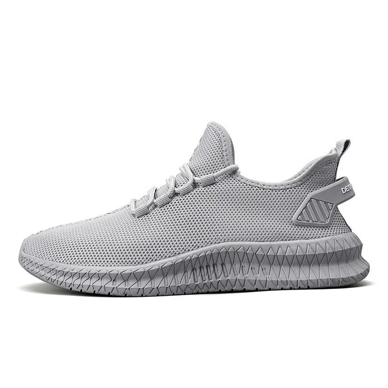 Outdoor Jogging Training Hiking Sports Shoes Men's Non Slip Casual Breathable Running Women's Ven Knit Lace Up Shoes