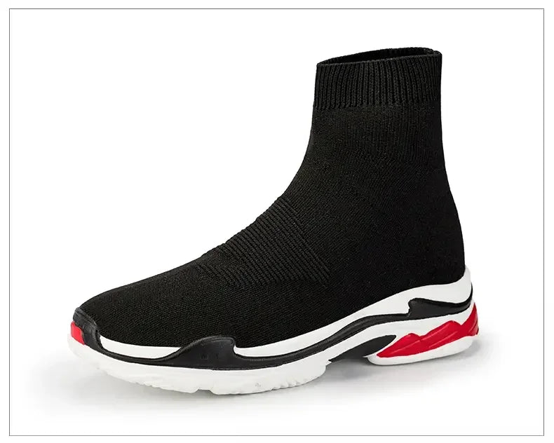 Shoes for Men Sneakers Men All Brands Tennis Loafers Shoes Tide Women Elastic Socks Shoes Fashion Casual Shoes Large 2024 Autumn