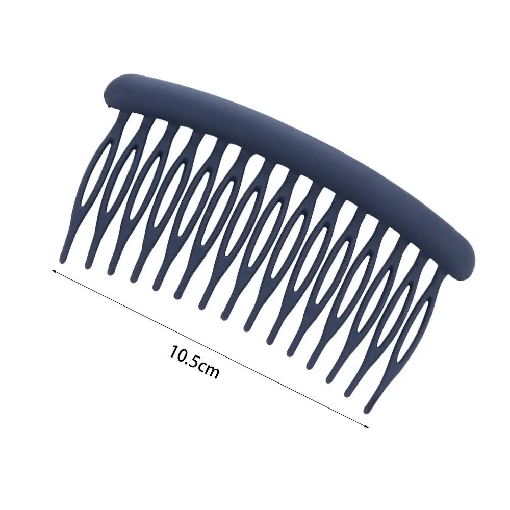 Hair Accessories 15 Teeth Women Hair Clip Frosted Headwear Hair Comb Clip Fashion Headdress Broken Hair Hairpins Women