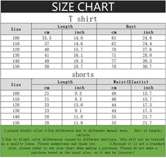 Cute Hello Kitty Summer Clothing Sets for Kids Baby Girls Outfits Children's Short Sleeve T Shirt + Elastic Waist Shorts 2pcs